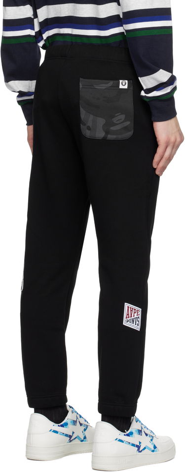 Verryttelyhousut AAPE by A Bathing Ape AAPE by A Bathing Ape Main Sweatpants Musta | AAPPTMB638XXNBKX, 2