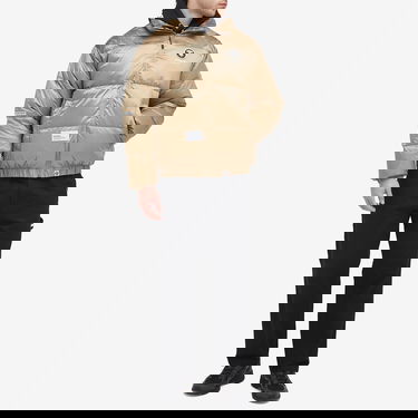 Puffer takki AAPE by A Bathing Ape AAPE Now Camo Down Jacket, Size Large Beige | AAPDNM7595XXNBGD, 4