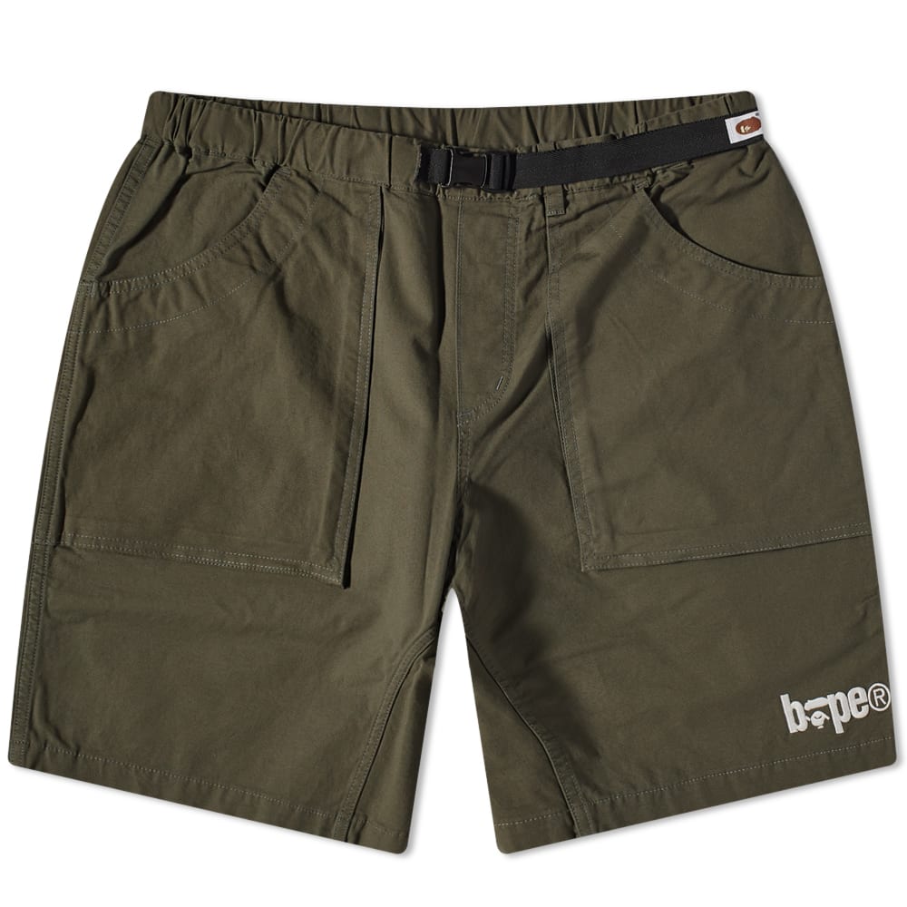 Shortsit BAPE Climbing Short Vihreä | 001SPI801004M-ODR, 0