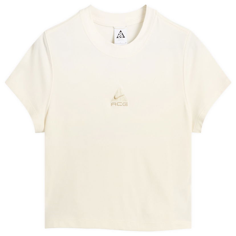 T-paita Nike Women's ACG Baby Lungs T-Shirt, Size X-Small Valkoinen | HM6084-110