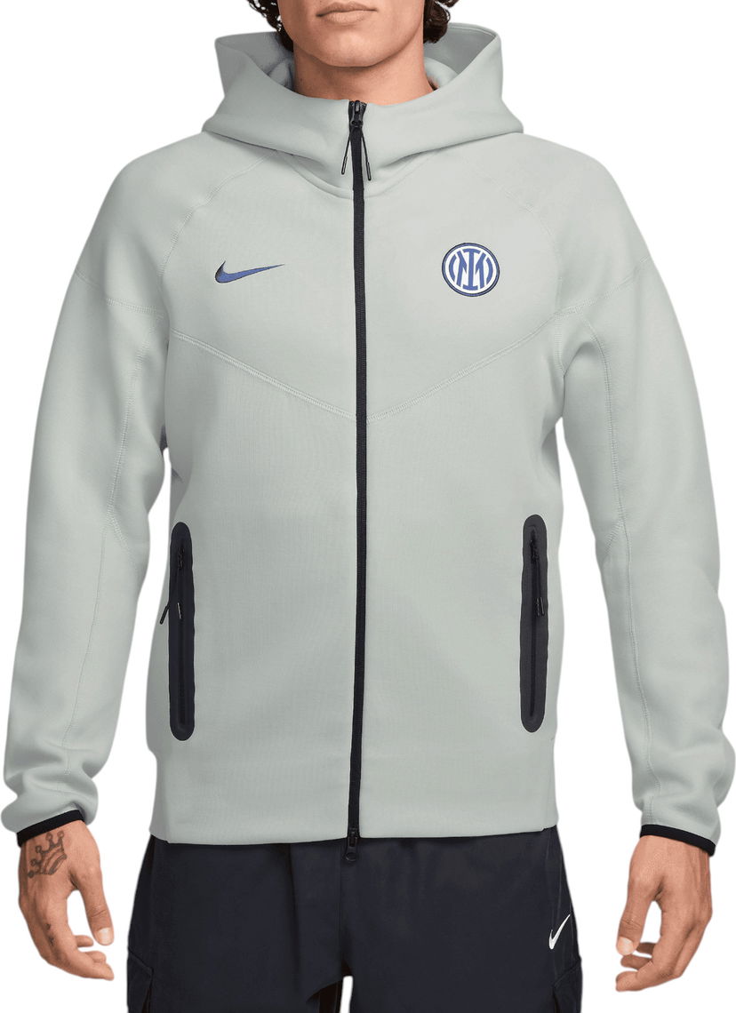 Huppari Nike Inter Milan Tech Fleece Full-Zip Hoodie Harmaa | hj6428-092