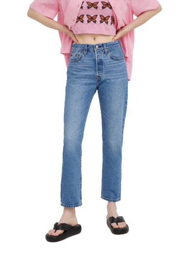 Jeans Levi's 501 Crop Jeans Sininen | 36200.0236