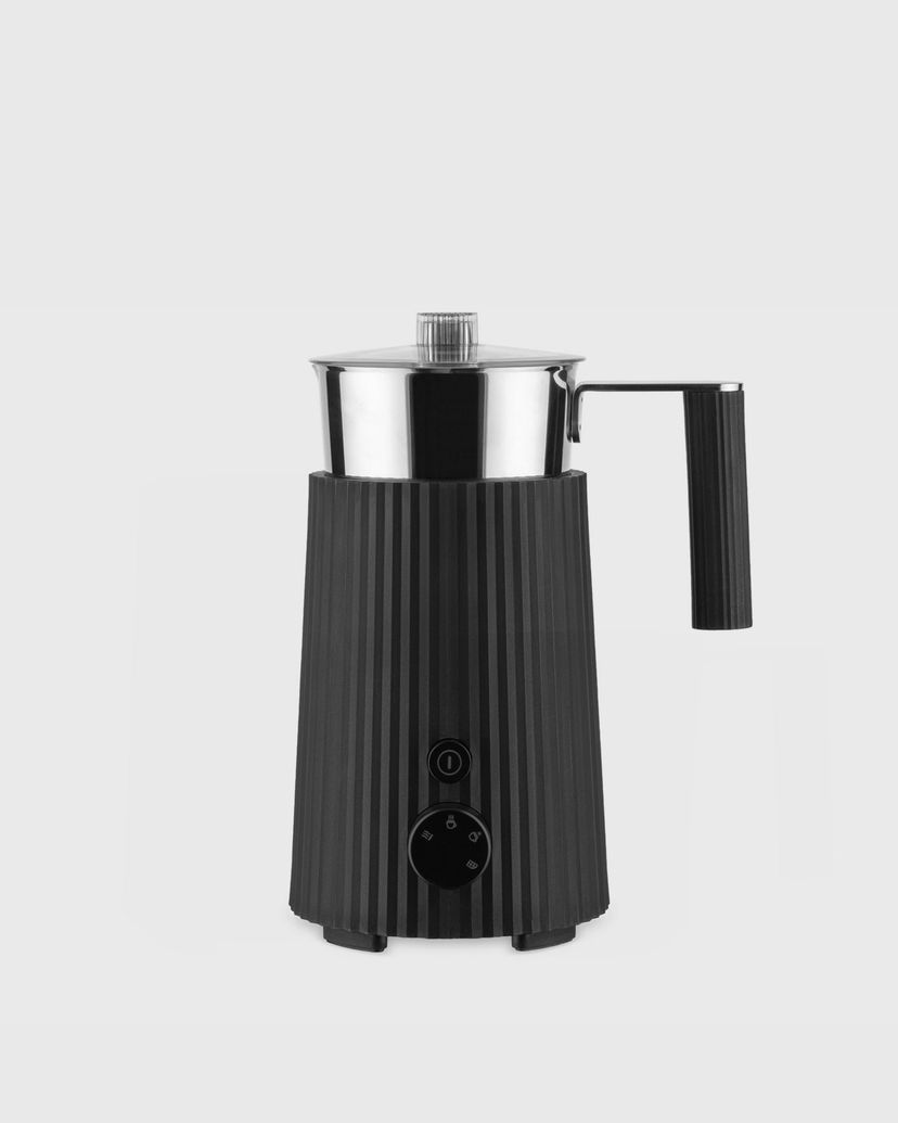Gadget Alessi PLISSE Electric Milk Frother Musta | MDL13-B