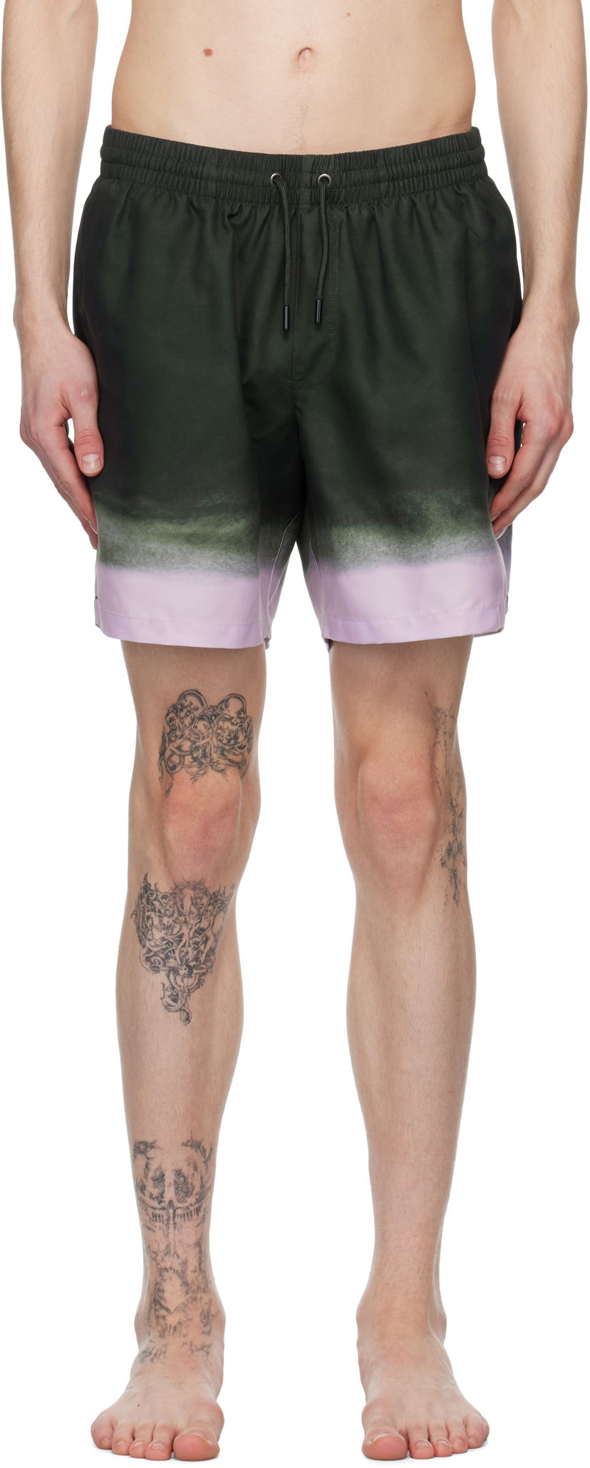Uimapuvut Dries Van Noten Dries Van Noten Printed Swim Shorts Violetti | 251-022500-1431