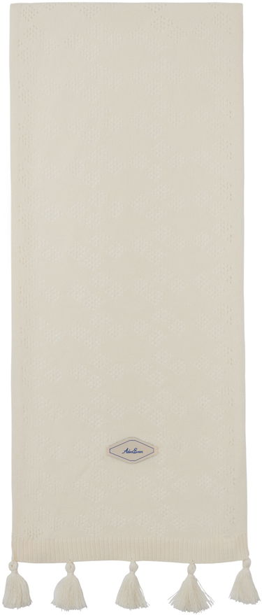 Huivi ADER ERROR Knitted Tassel Scarf Beige | BMADSSAC0402IV, 0