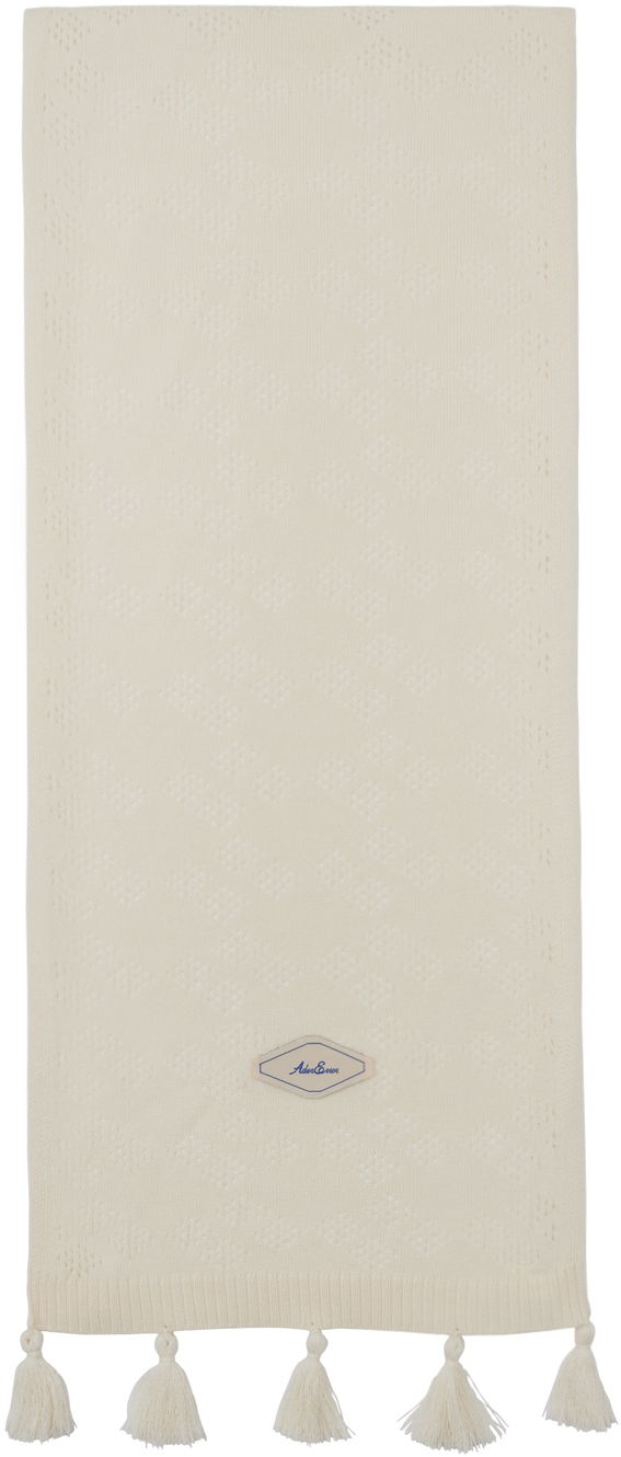 Huivi ADER ERROR Knitted Tassel Scarf Beige | BMADSSAC0402IV, 0