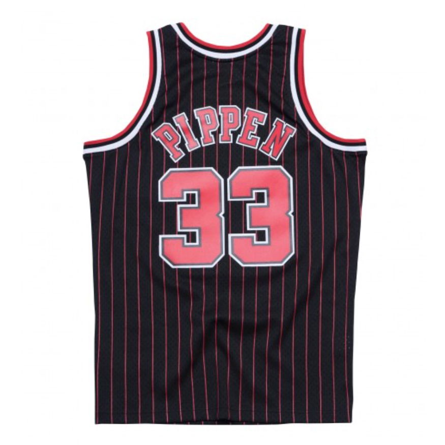 Jersey Mitchell & Ness Chicago Bulls Scottie Pippen Swingman Jersey Musta | SMJYGS18149-CBUBLCK95SPI, 1