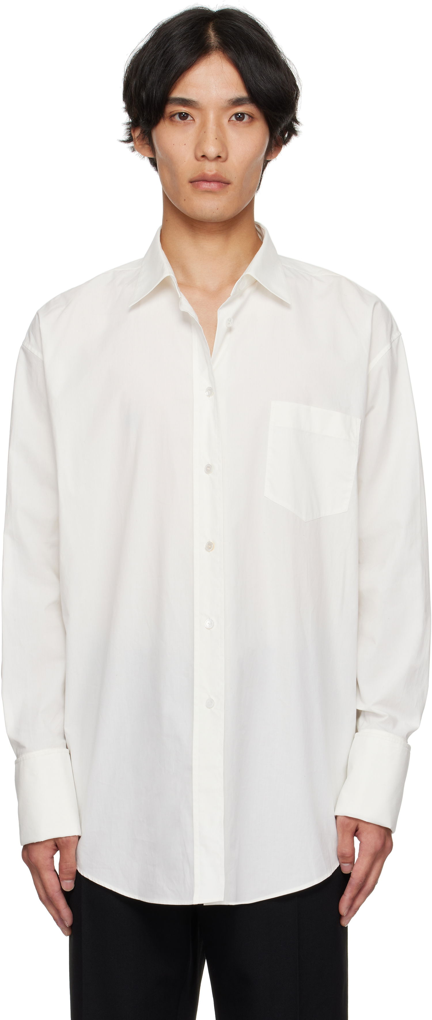 Paita The Row The Row Miller Shirt Valkoinen | 970-W4266, 0