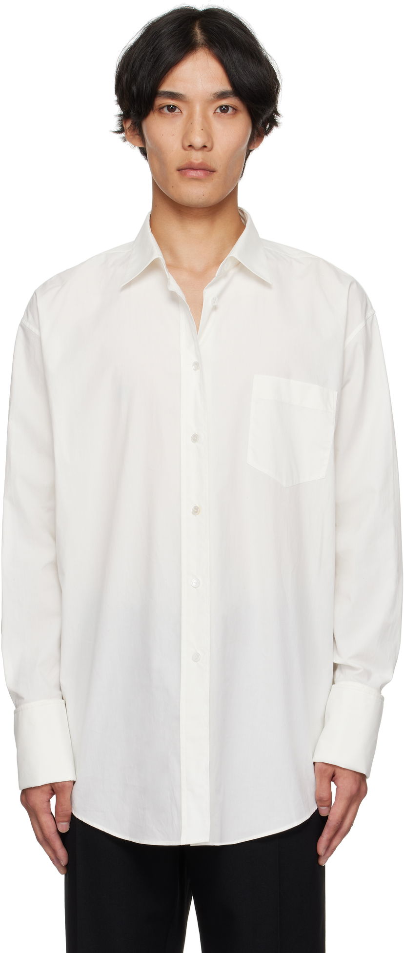 Paita The Row The Row Miller Shirt Valkoinen | 970-W4266
