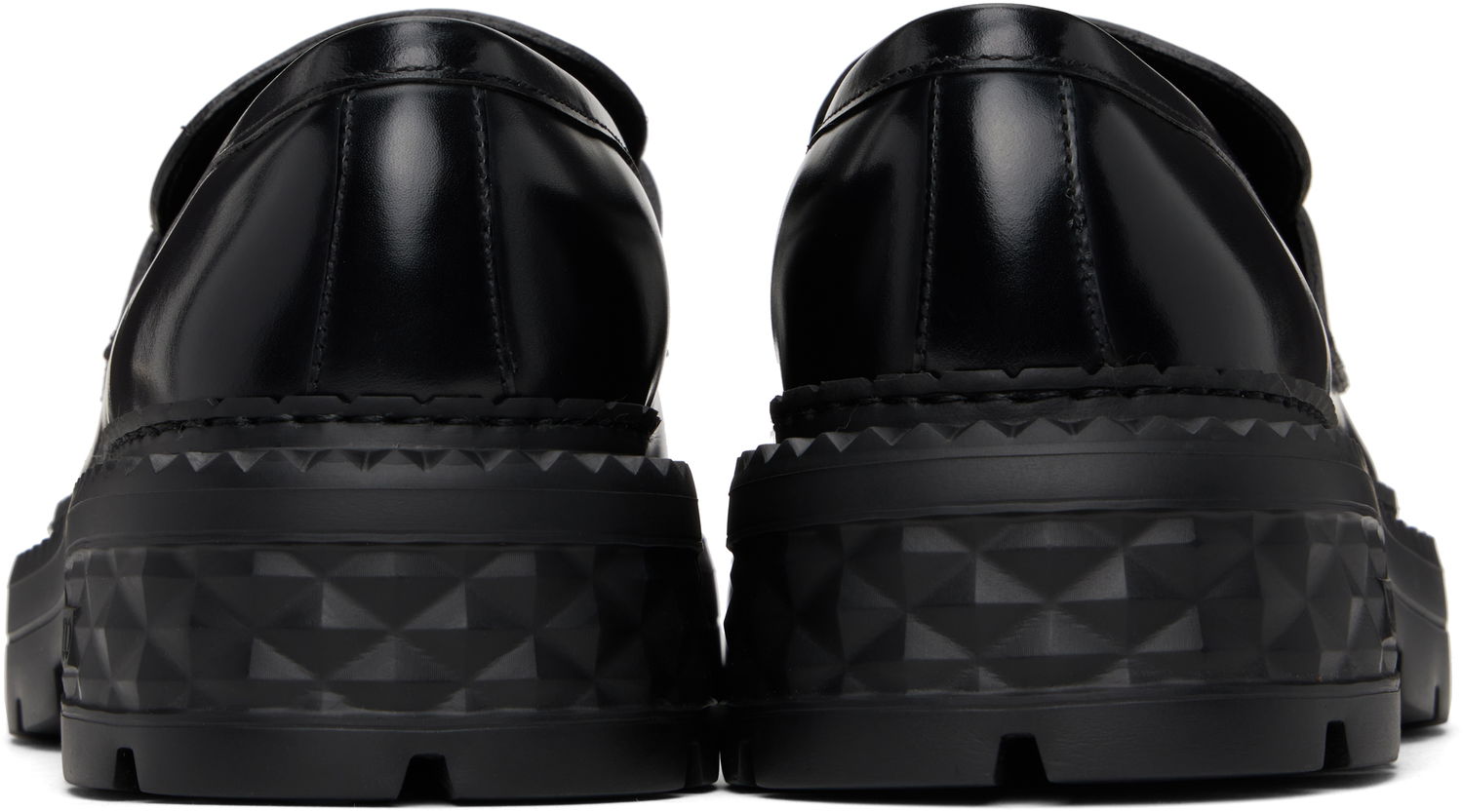 Kengänhoito Jimmy Choo Jimmy Choo Marlow Diamond Platform Loafers Musta | MARLOW DIAMOND/F HKB, 1