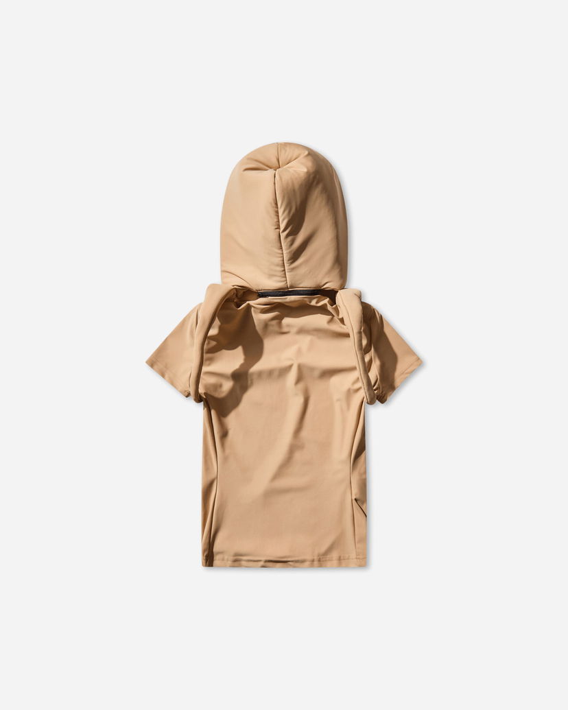 T-paita Ottolinger Padded Hood T-Shirt Beige | 10210670402 1