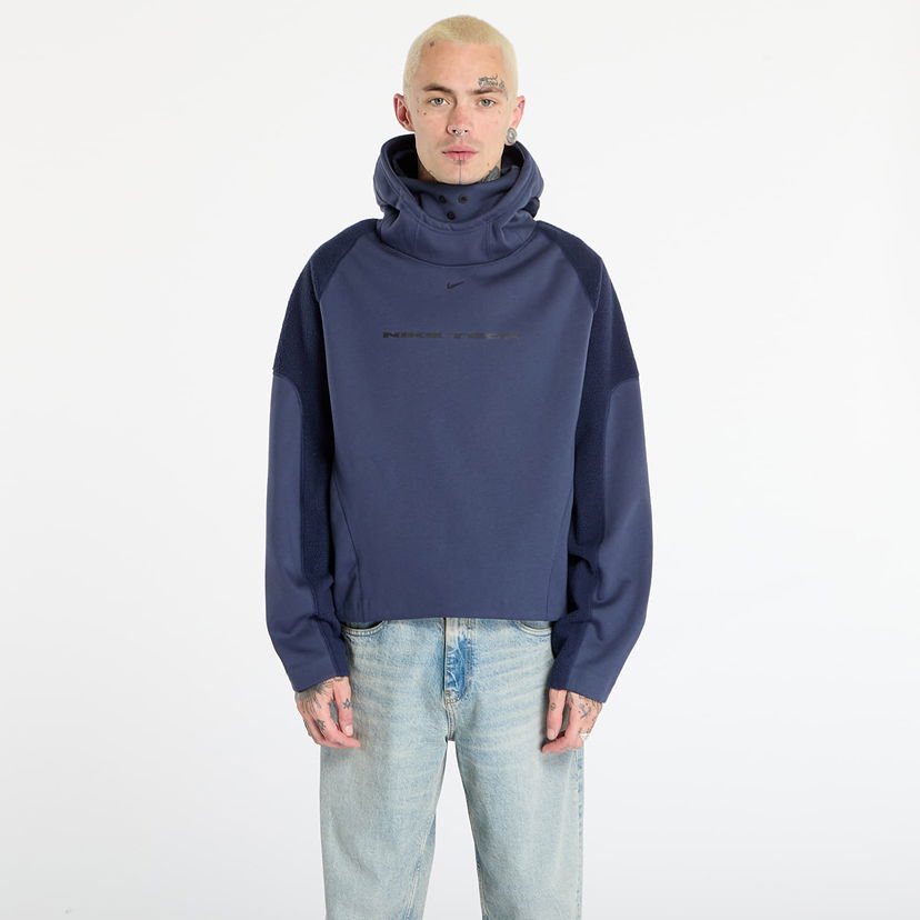 Huppari Nike Tech Boreas Oversized Hoodie Tummansininen | IB3363-437