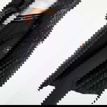 Puffer takki adidas Performance Stella McCartney x Long Puffer Black Musta | HF9002, 3