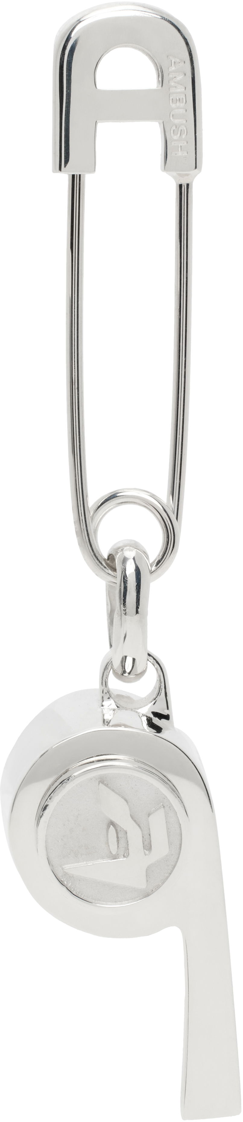 Avaimenperät Ambush AMBUSH Whistle Charm Single Earring Metallinen | BMOD001F24SIL0017200, 0