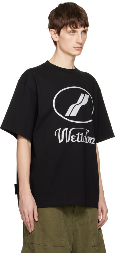 T-paita We11done Printed T-Shirt Musta | WD-TP5-19-930-BK, 1