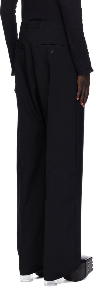 Housut Rick Owens Rick Owens Concordians Tailored Geth Trousers Musta | RU02E1352 WGP, 2