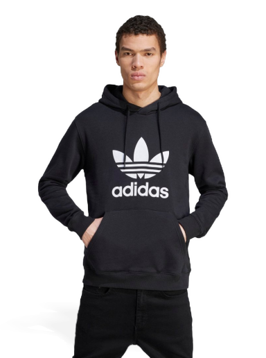 Huppari adidas Originals Adicolor Classics Trefoil Hoodie Musta | IM4489
