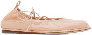 Vaatteet Simone Rocha Simone Rocha Heart Toe Ballerina Flats Vaaleanpunainen | RMP15 0782, 0
