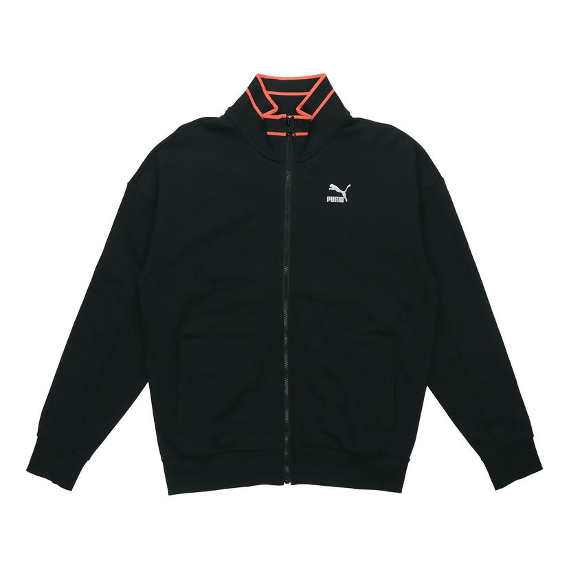 Bomber-takki Puma TFS Stand Collar Zip Jacket Musta | 597343-01