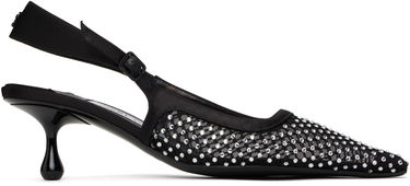 Tennarit ja kengät Jimmy Choo Jimmy Choo Amel 50 Crystal Slingback Heels Musta | AMEL 50 QHS, 0