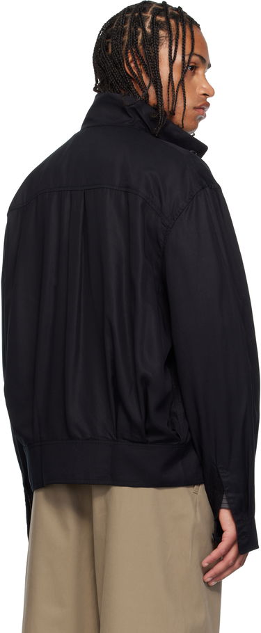 Bomber-takki OUR LEGACY Mock Bomber Jacket Musta | M4252MDB, 2