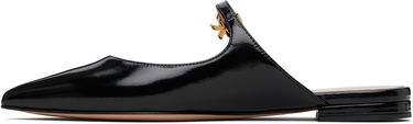 Tennarit ja kengät Gianvito Rossi Jane Ribbon Slide Loafers Musta | G95582-05RIC-NUI, 2
