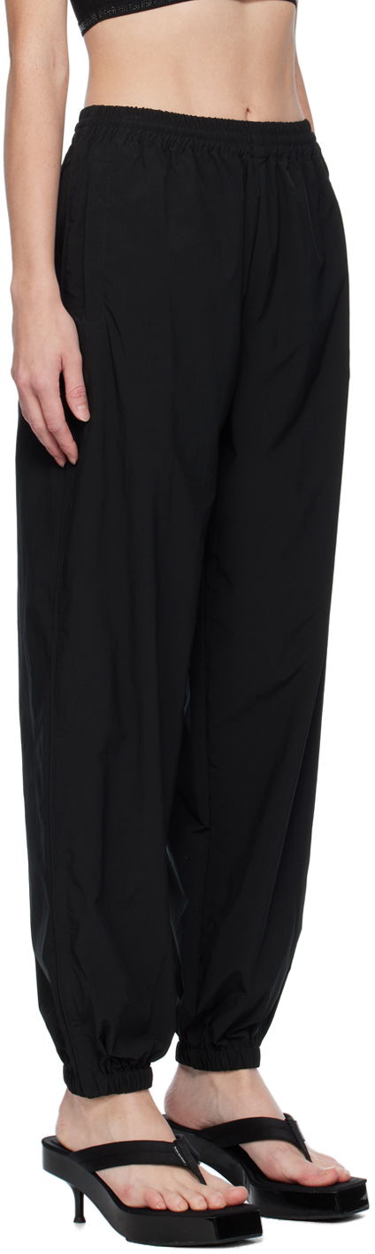 Verryttelyhousut Alexander Wang Relaxed-Fit Track Pants Musta | 4WC3234378, 1