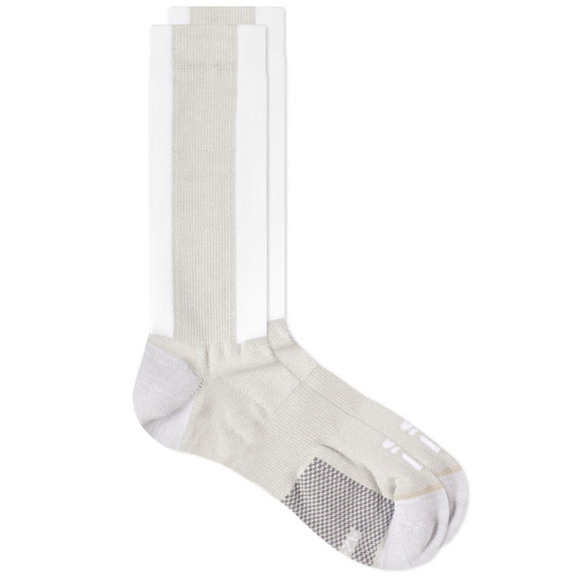 Sukat Salomon 11 by Boris Bidjan Saberi A.B.1 Sock "White/Lunar Rock" Valkoinen | LC2171600