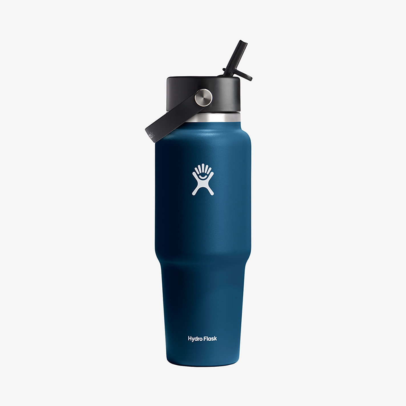 Juomapullo Hydro Flask 1000 ml Wide Flex Straw Travel Bottle Indigo Turkoosi | WT32BFS464, 1