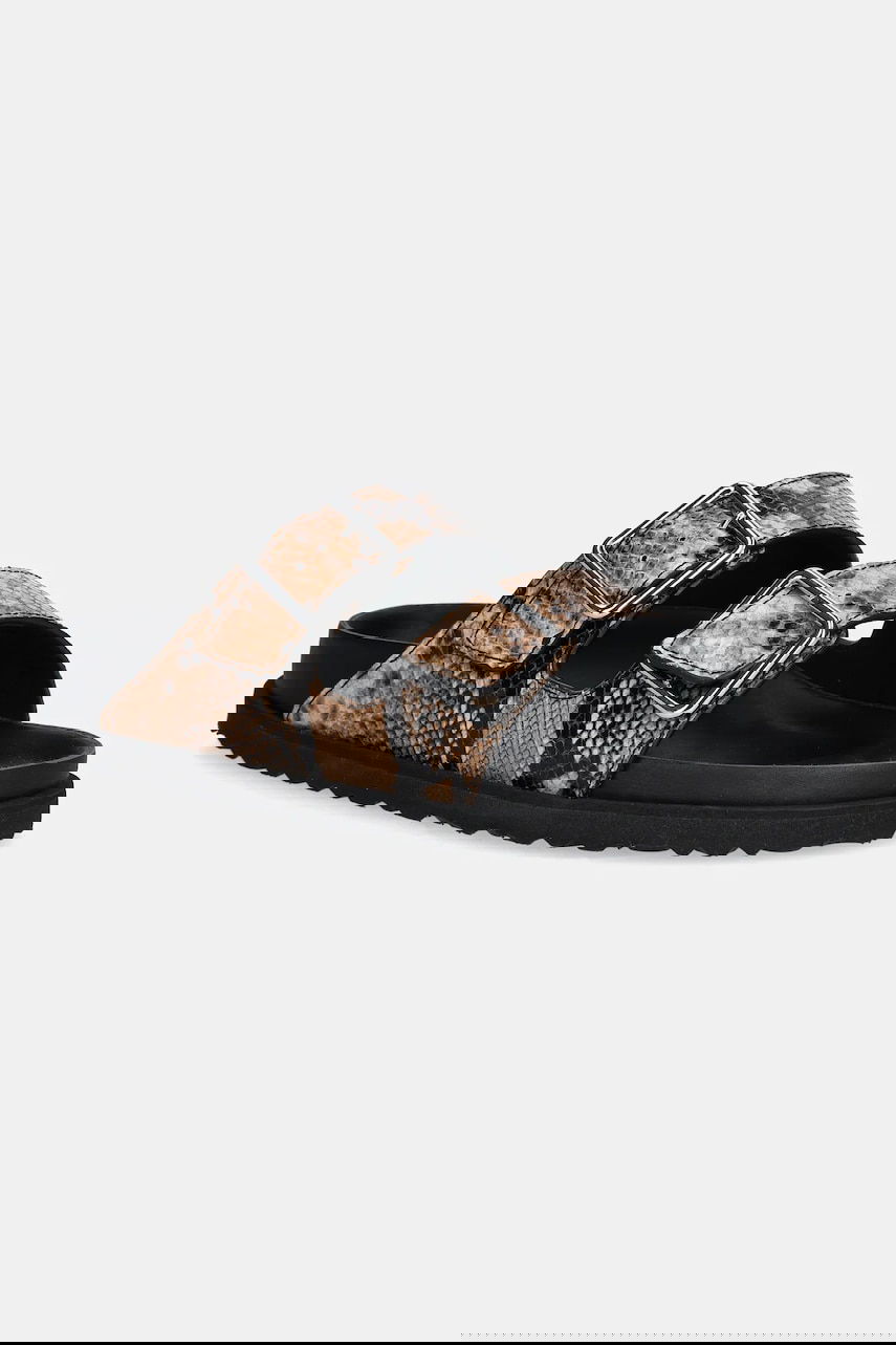 Tennarit ja kengät Birkenstock Birkenstock 1774 Arizona EXQ LE Double Buckle Slides Ruskea | 1030003, 0