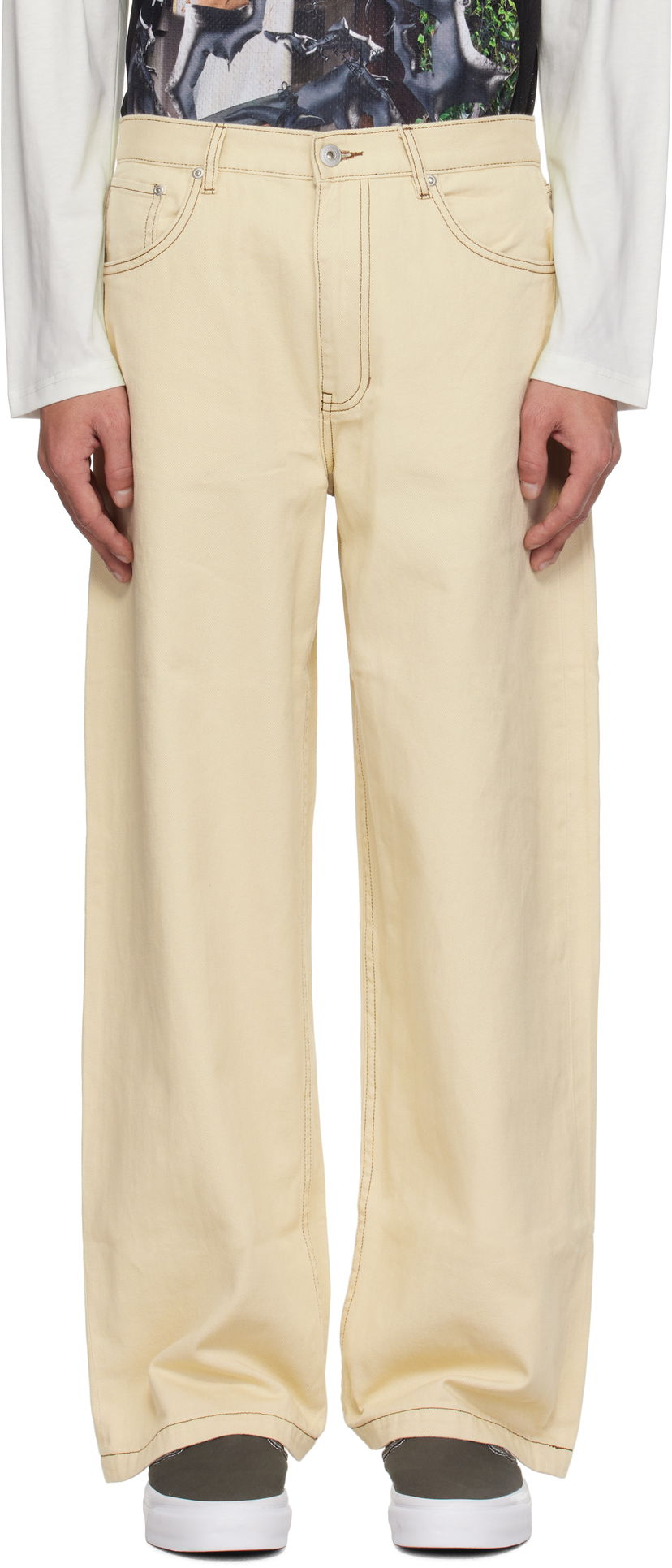 Jeans Perks And Mini Perks and Mini Alto Jeans Keltainen | 80034