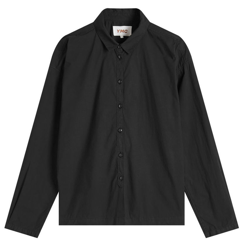 Paita YMC Earth Marianne Shirt Musta | Q2AZG-BLACK