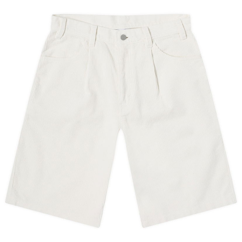 Shortsit thisisneverthat Overdyed Corduroy Valkoinen | TN241WSOKS04-OWH