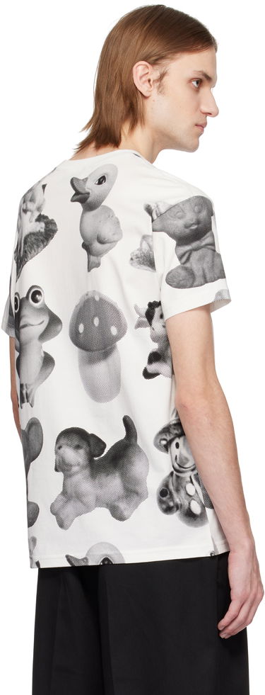 T-paita Vivienne Westwood Vivienne Westwood Classic Figurine Print T-Shirt Valkoinen | 3G010013-J006F-, 2