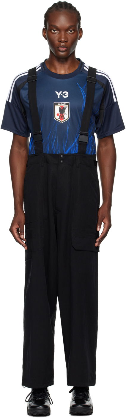Cargo housut Y-3 Suspender Cargo Pants Musta | IW7471