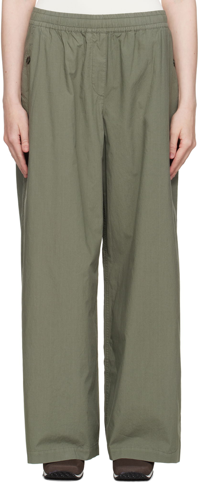Housut YMC YMC Miners Trousers Vihreä | Q4YAE