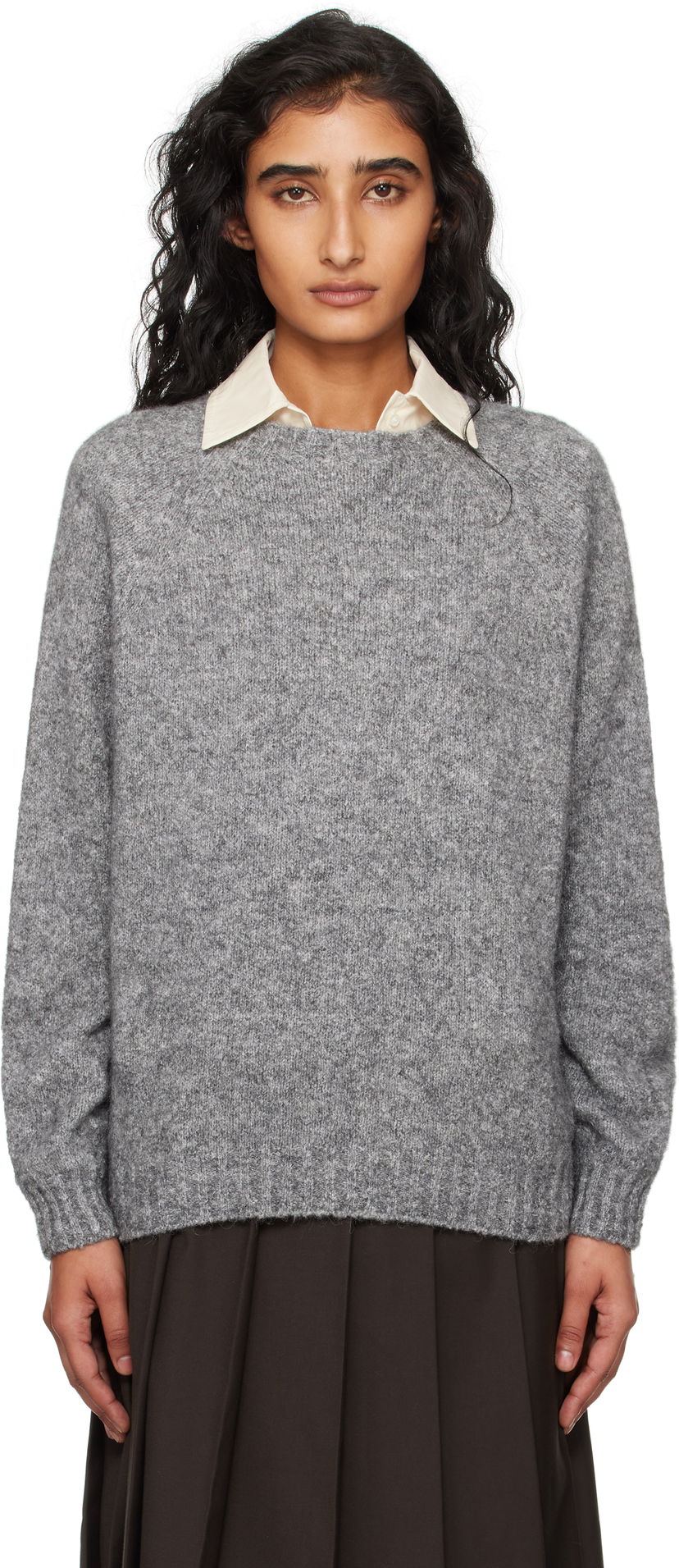 Villapaita Max Mara Weekend Max Mara Sweater Harmaa | 2525366151600