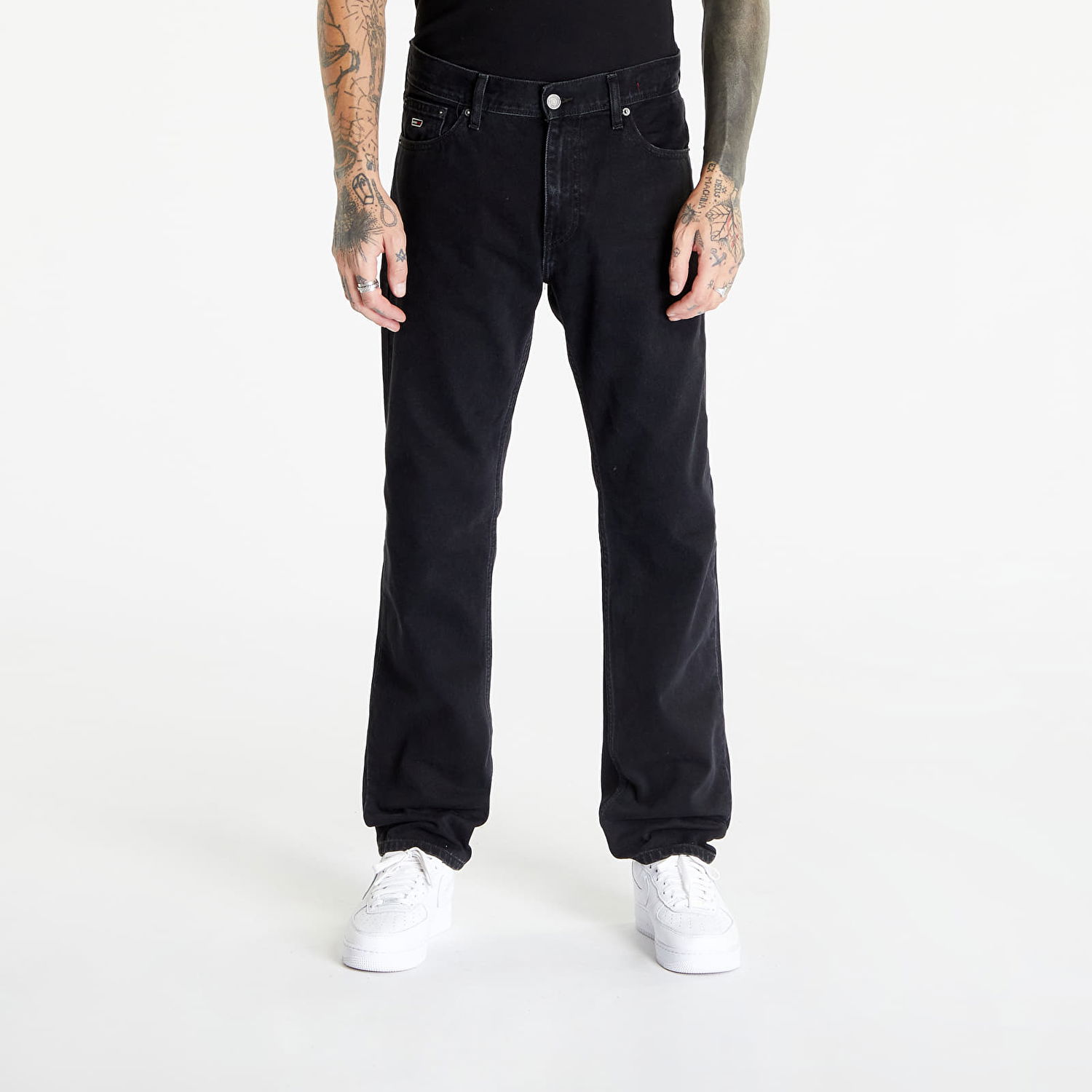 Jeans Tommy Hilfiger Tommy Jeans Ethan Relaxed Straight Jeans Denim Black Musta | DM0DM17396 1BZ, 0
