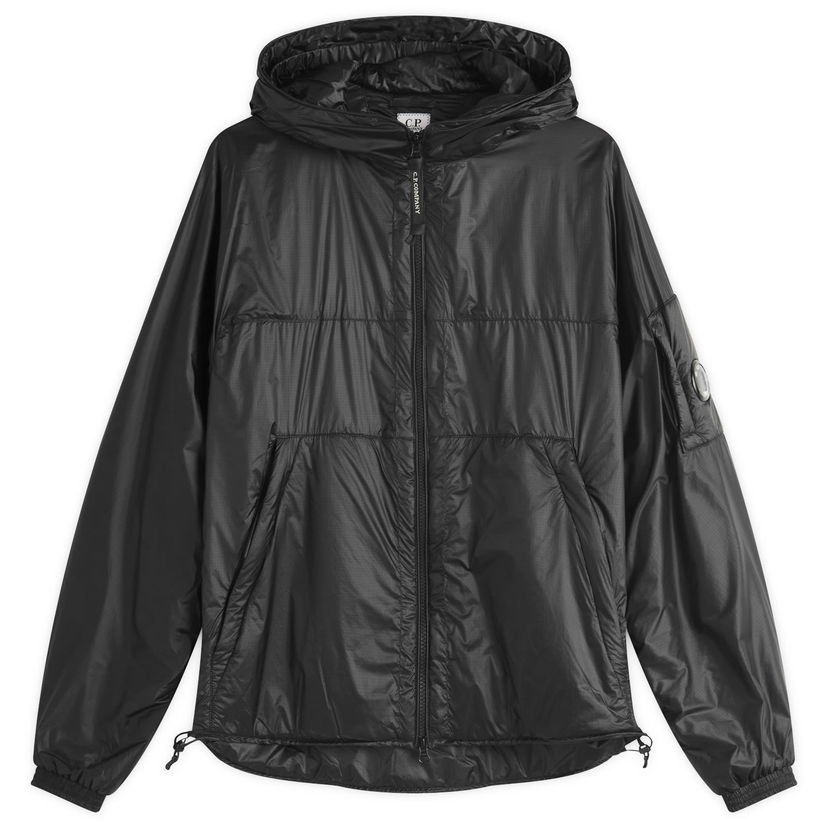 Tuulitakki C.P. Company C.P. Company Nada Shell Primaloft Hooded Jacket, Size Large Musta | 18CMOW033A-006099U-999