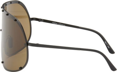 Aurinkolasit Rick Owens Shield Sunglasses Ruskea | RG0000006 GBLKBR, 2