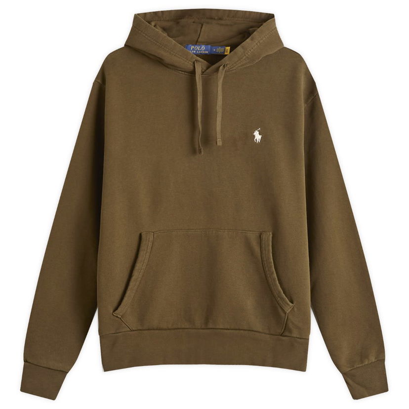 Huppari Polo by Ralph Lauren Polo Ralph Lauren Men's Loopback Hoodie in Dark Loden, Size Large | END. Clothing Ruskea | 710916690021