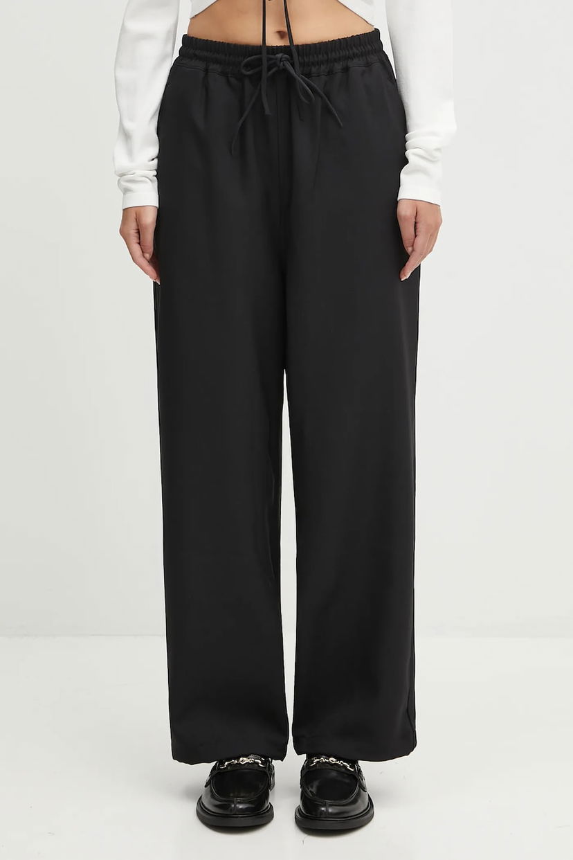 Housut Y-3 Y-3 3S Track High-Waist Wide-Leg Pants Musta | JV6772