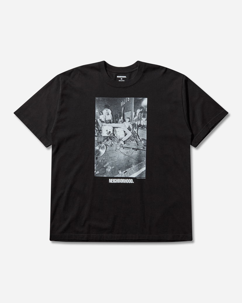 T-paita Neighborhood Charles Peterson SS-3 T-Shirt Musta | 252PCNH-ST12S BLACK