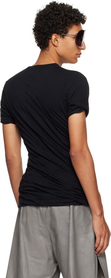 T-paita Rick Owens Rick Owens Concordians Double T-Shirt Musta | RU02E1256 UCDB, 2