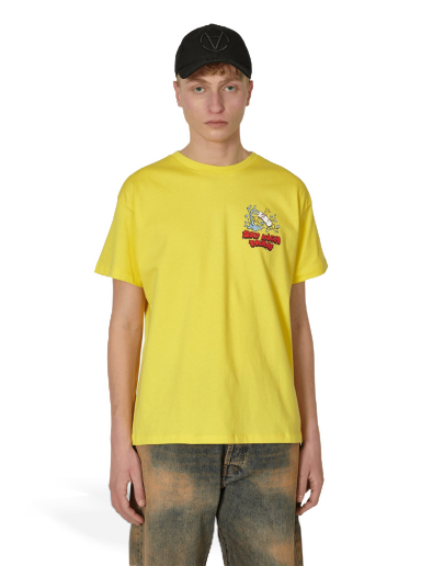 T-paita Sky High Farm Flatbush Printed T-Shirt Keltainen | SHF03T003 1