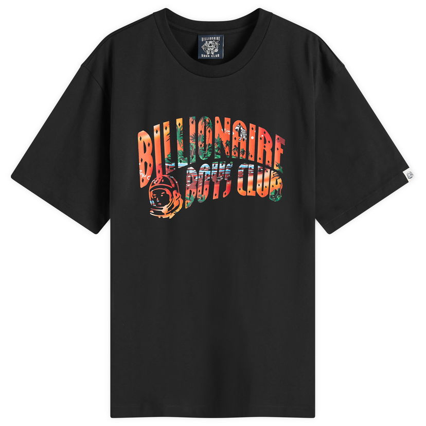 T-paita BILLIONAIRE BOYS CLUB Tropical Arch Logo Black T-Shirt Musta | B24460-BLK