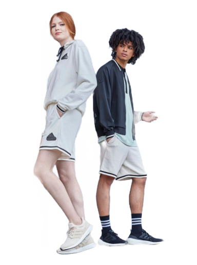 Shortsit adidas Performance French Terry Shorts Valkoinen | HY5517