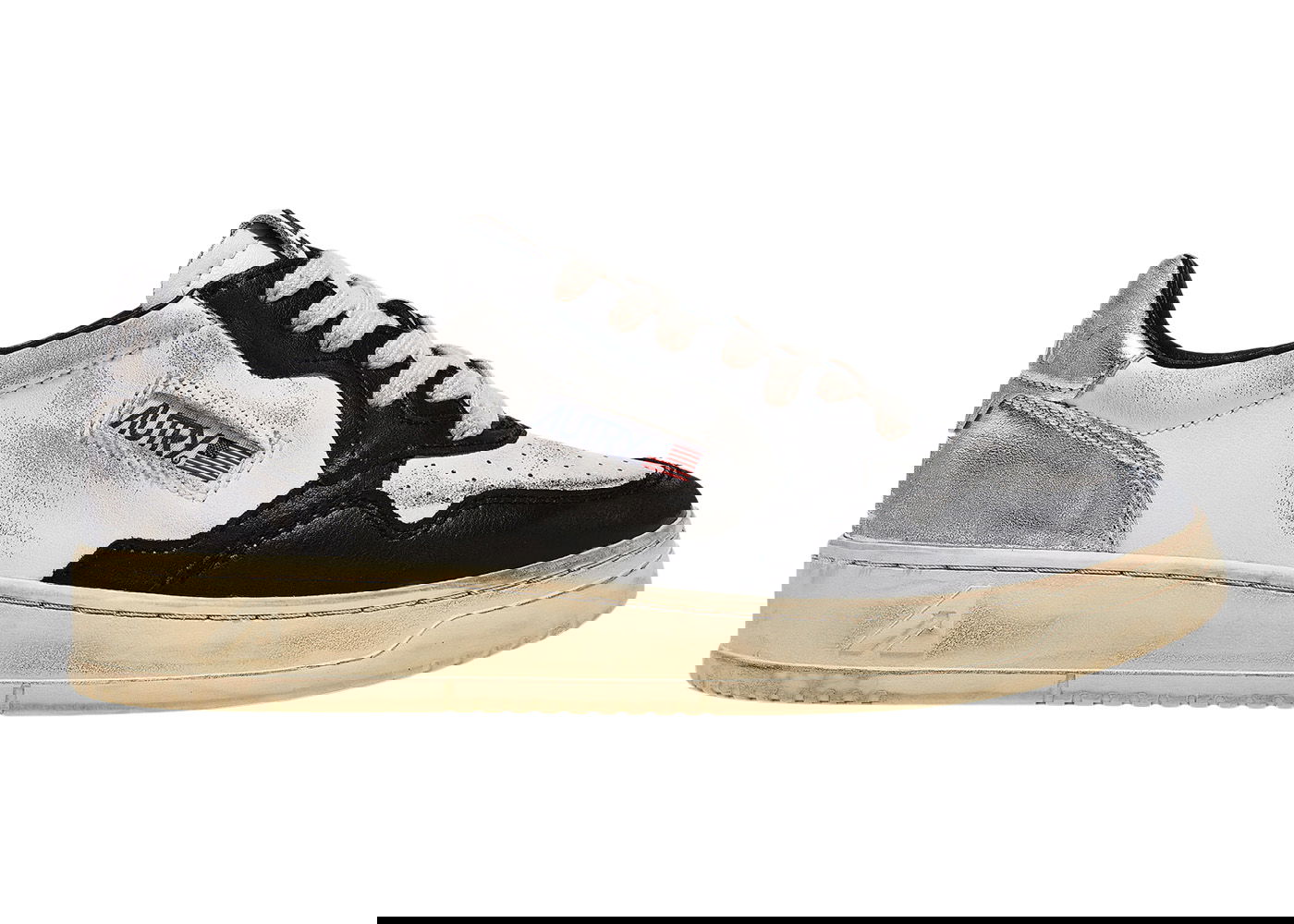 Tennarit ja kengät Autry Medalist Leather Low Valkoinen | AVLM-SV11, 0