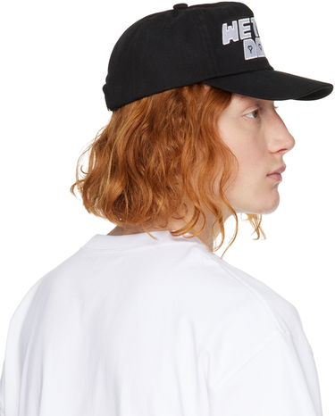 Korkki We11done We11done Square Logo Washed Cap Musta | WD-AH3-22-416-U-BK, 2