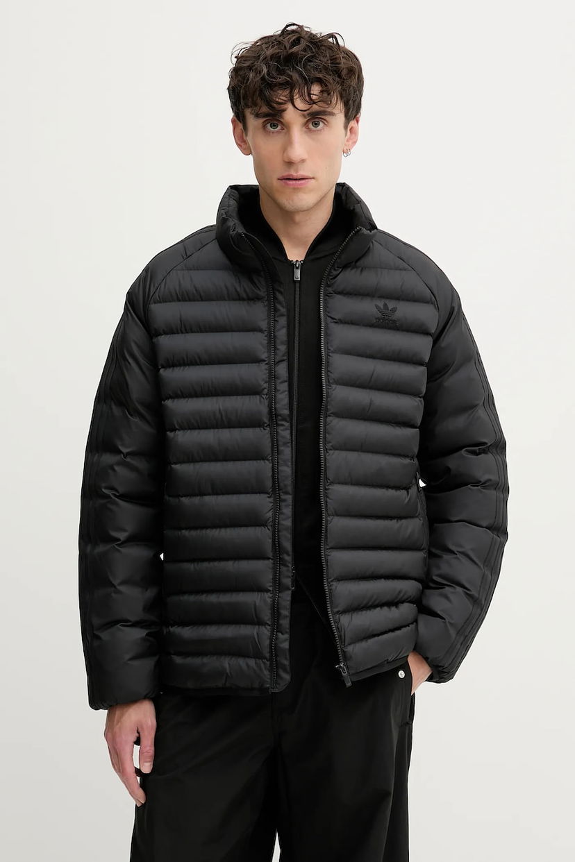 Puffer takki adidas Originals adidas Originals Padded Coll Winter Jacket Musta | JW5844